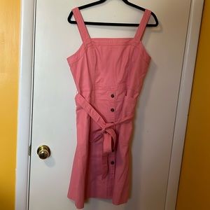 Gap strap dress with sash